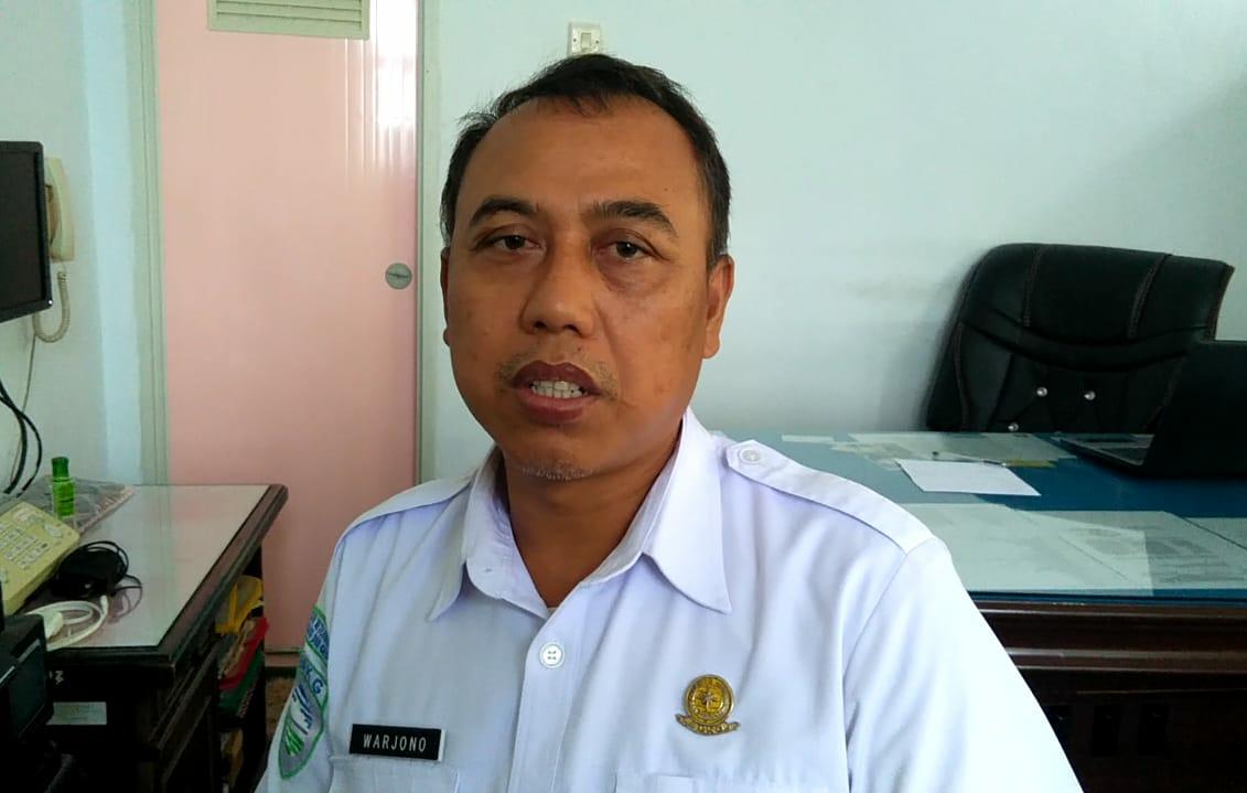 Kepala Stasiun Badan Meteorologi Klimatologi dan Geofisika (BMKG) Kelas III Fatmawati Bengkulu Warjono 