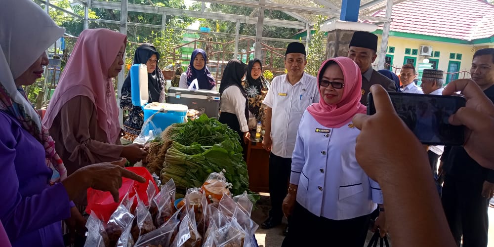 Upaya Majukan Sektor Pertanian Dispangtan Gelar Pasar Tani