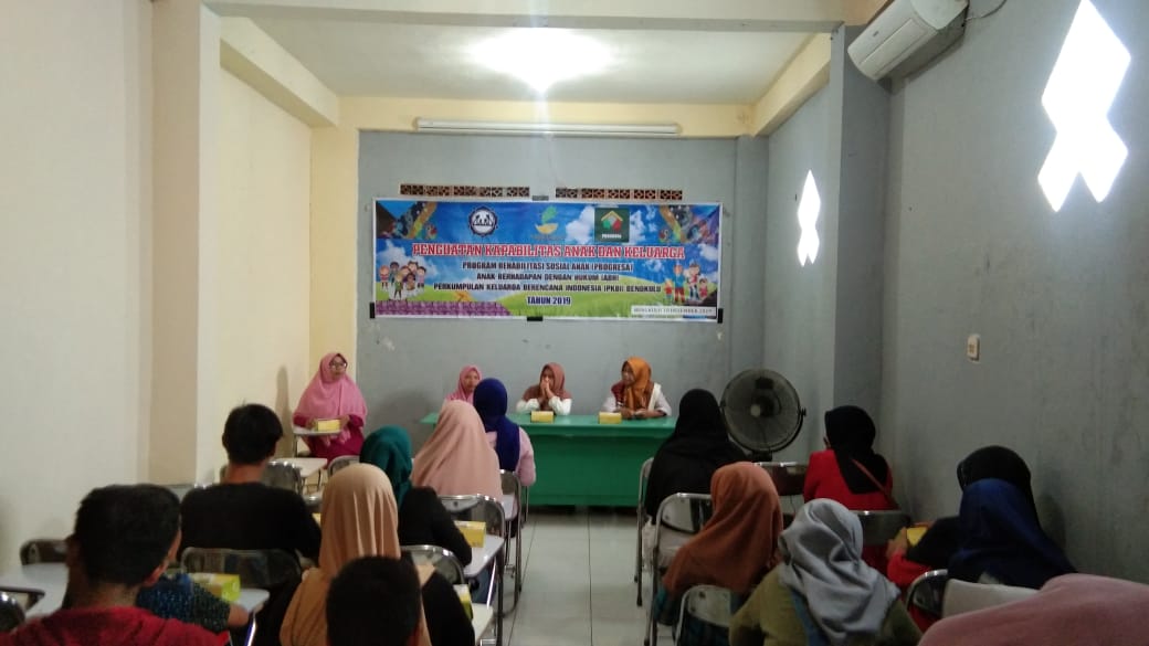 19 ABH Kota Bengkulu Dapatkan Program Rehabilitasi Sosial Anak 