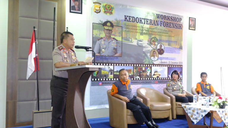 Kapolda Buka Workshop Update Kedokteran Forensik 