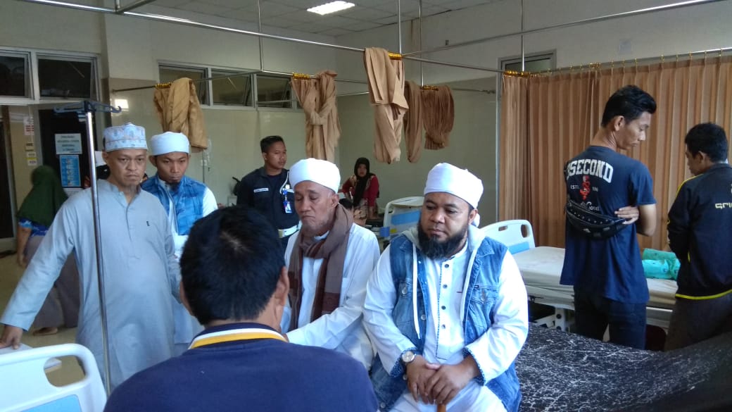 Walikota Besuk Korban Selamat Bus Sriwijaya