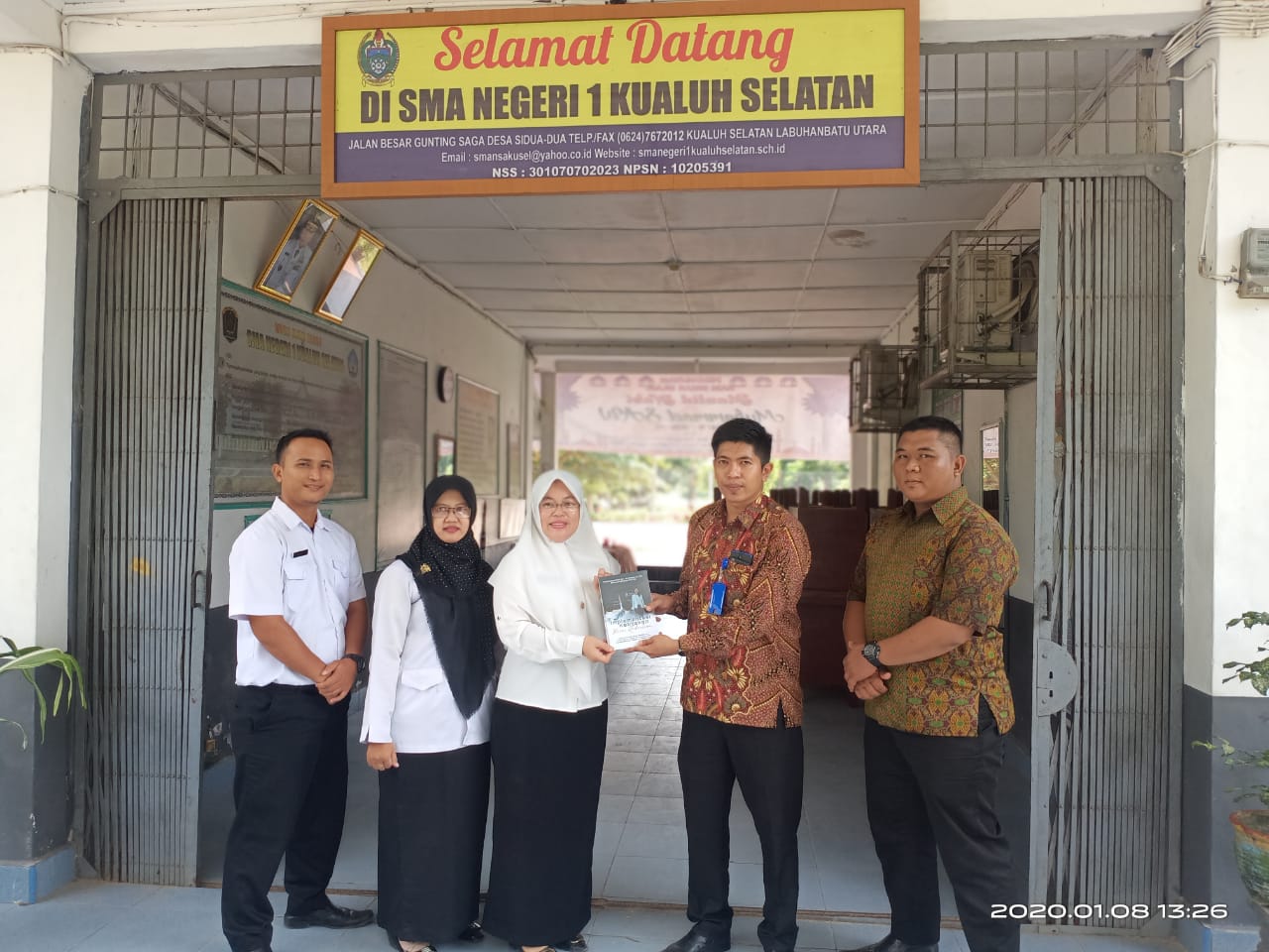 PKM ULB kunjungi SMA Negeri 1 Kualuh Hulu