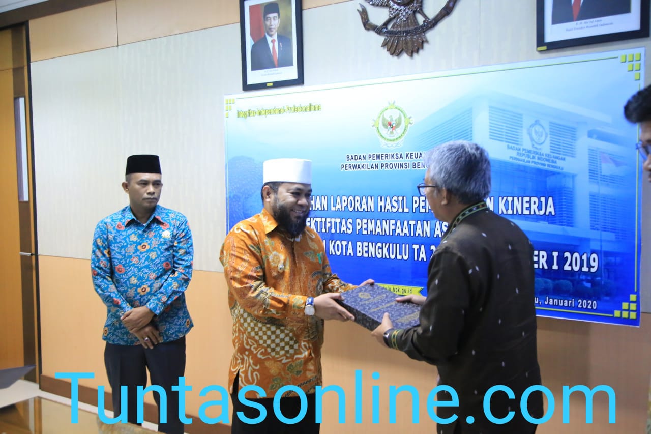 Terima LHP Walikota Siap Tindaklanjuti Catatan dari BPK