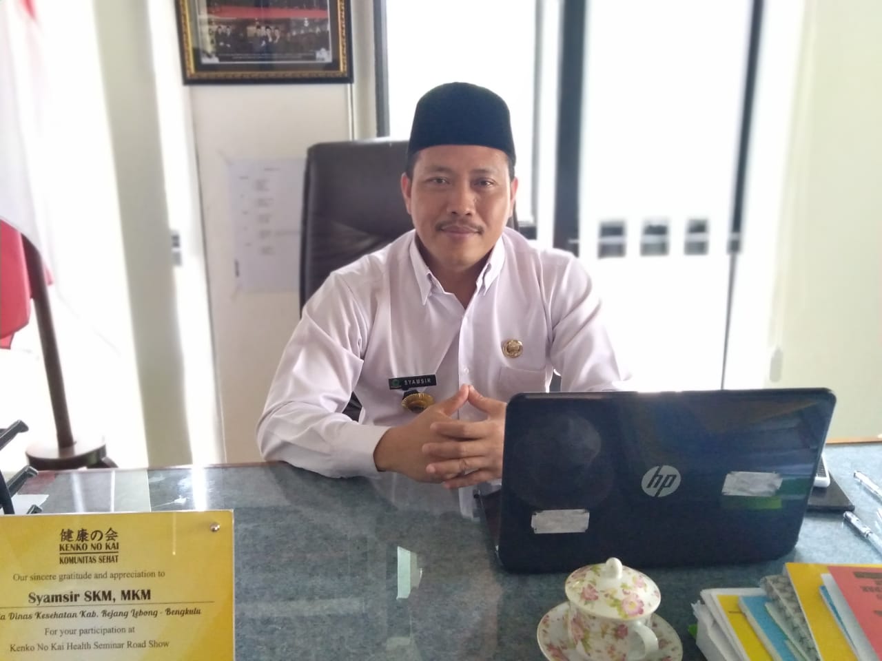 Kepala Dinkes RL Syamsir SKM MKM