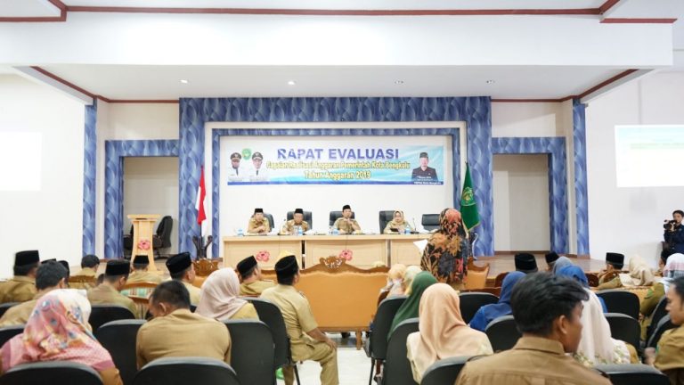 Pemkot Bengkulu Gelar Rapat Evaluasi Realisasi TEPRA