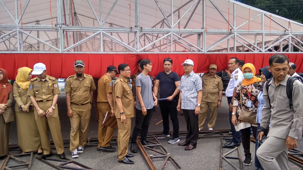 Gubernur Rohidin Tinjau Kesiapan Spot Kunjungan Presiden RI