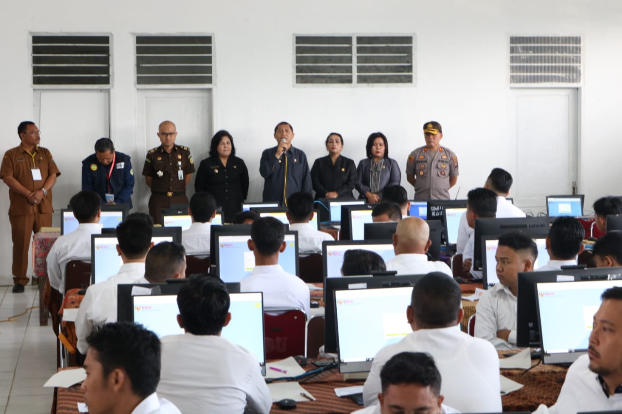 Bupati Karo Buka Seleksi Kompetensi Dasar CPNS