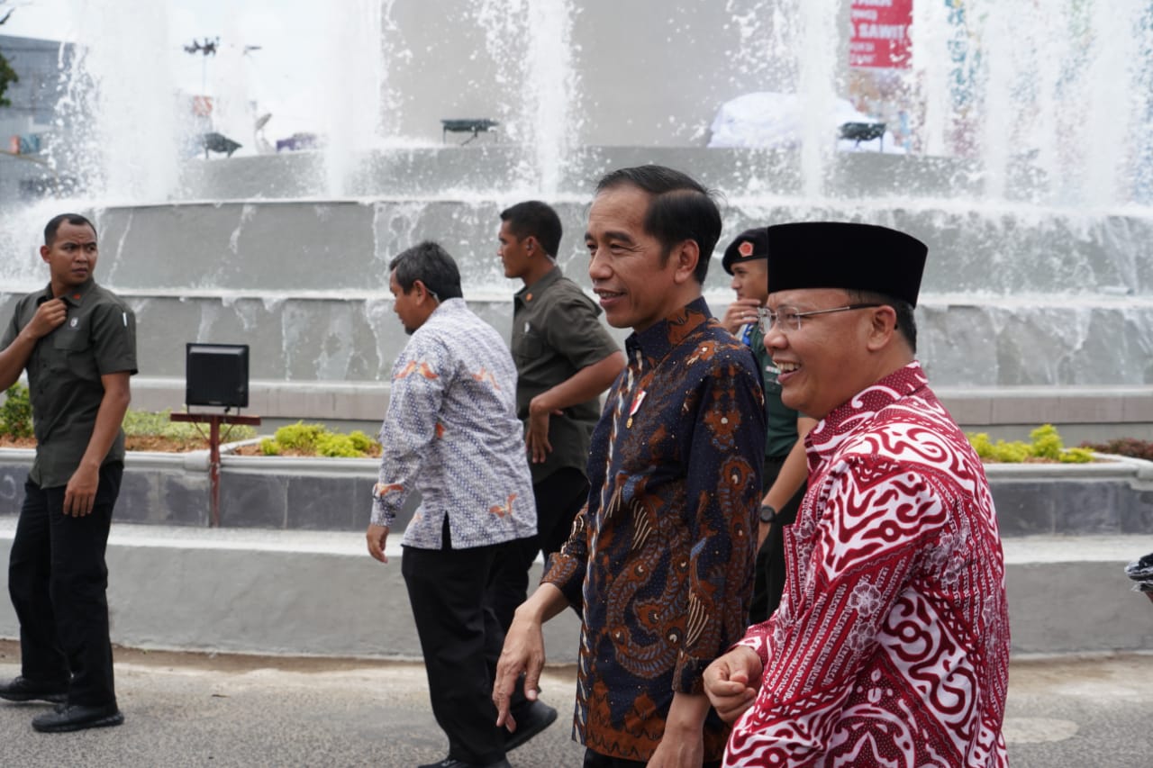 Hadir ke Bengkulu Gubernur Rohidin Ucapkan Terima Kasih ke Presiden RI