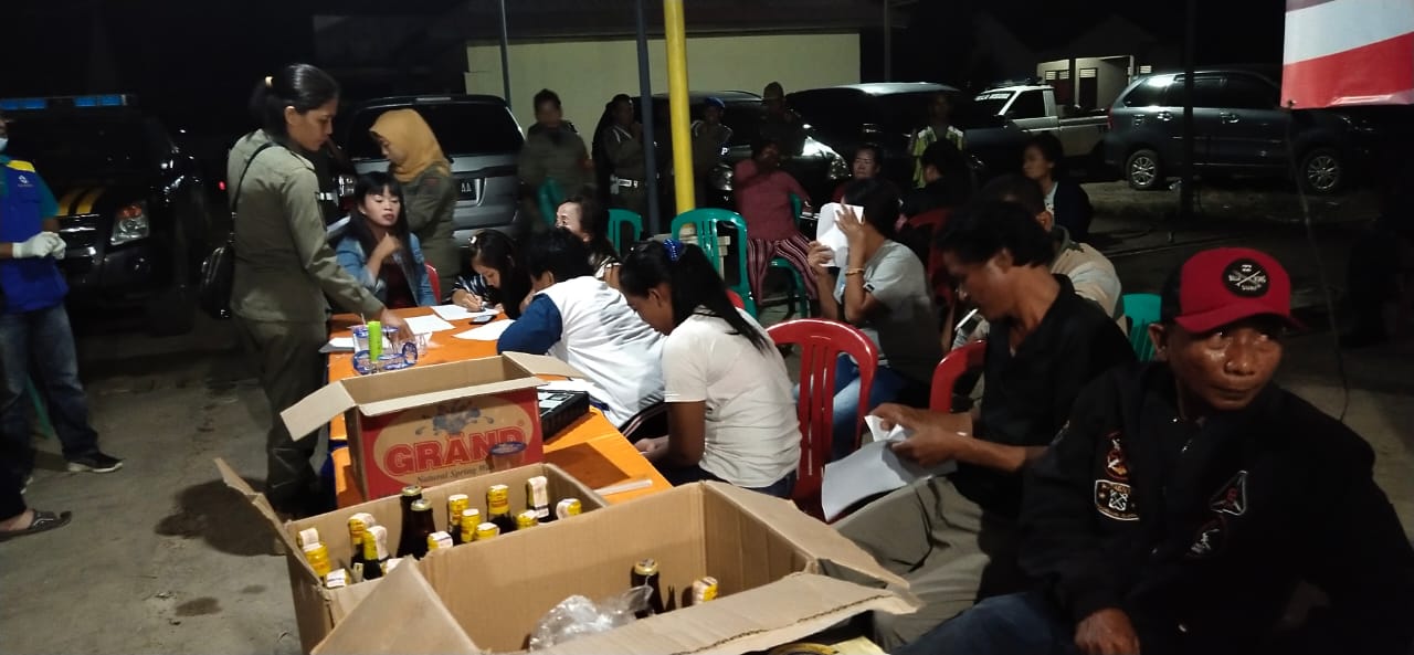 Tim Gabungan Amankan 46 Wanita Malam