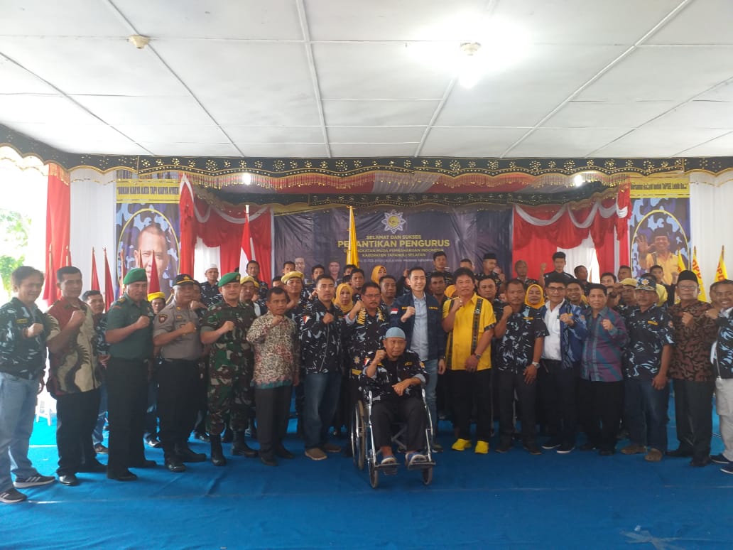 David Luther Lantik Pengurus DPD AMPI Tapsel Periode 2020-2025