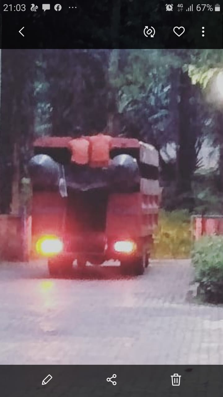 Respon Laporan Warga TRC BPBD Turun Langsung