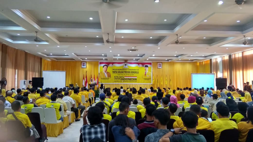 Musda Golkar 3 Nama Bersaing Menuju Kursi Ketua