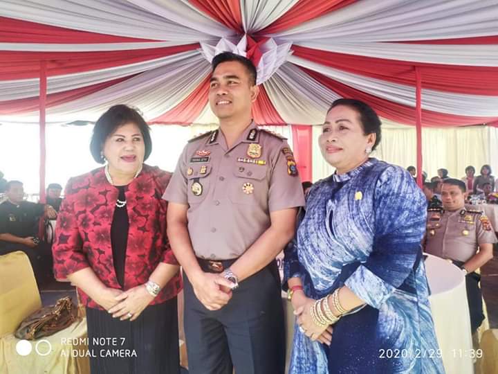 Wabup Karo Hadiri Pisah Sambut Kapolres