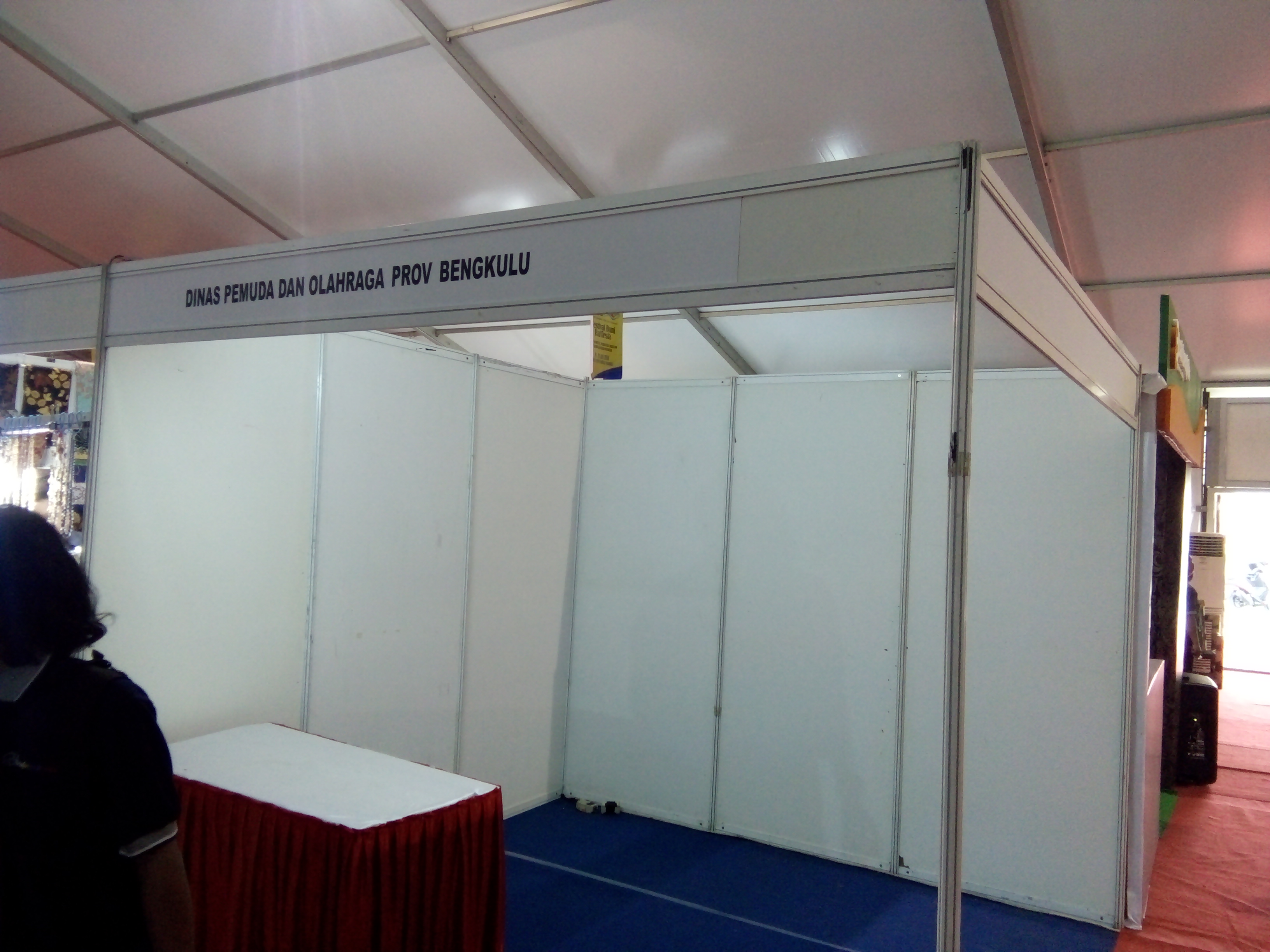 Terdapatnya Stand Kosong Diduga Akibat Tingginya Harga Sewa