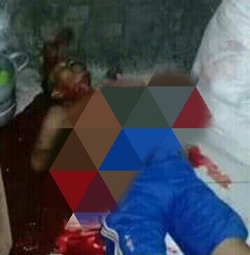 Tampak Korban Saat ditemukan warga