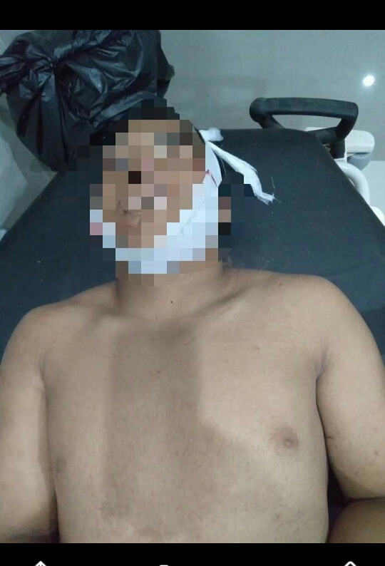 Korban Terbaring di Rumah Sakit