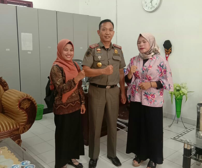 Ketua PANI Silaturahmi dengan Kasatpol PP Labuhanbatu