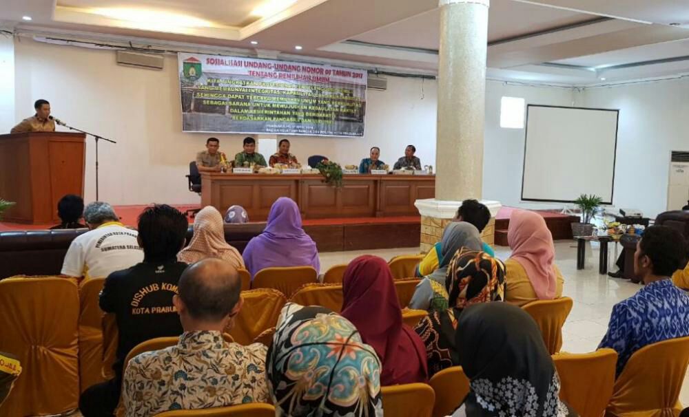 Tampak Pjs Wali Kota saat menyampaikan sambutan