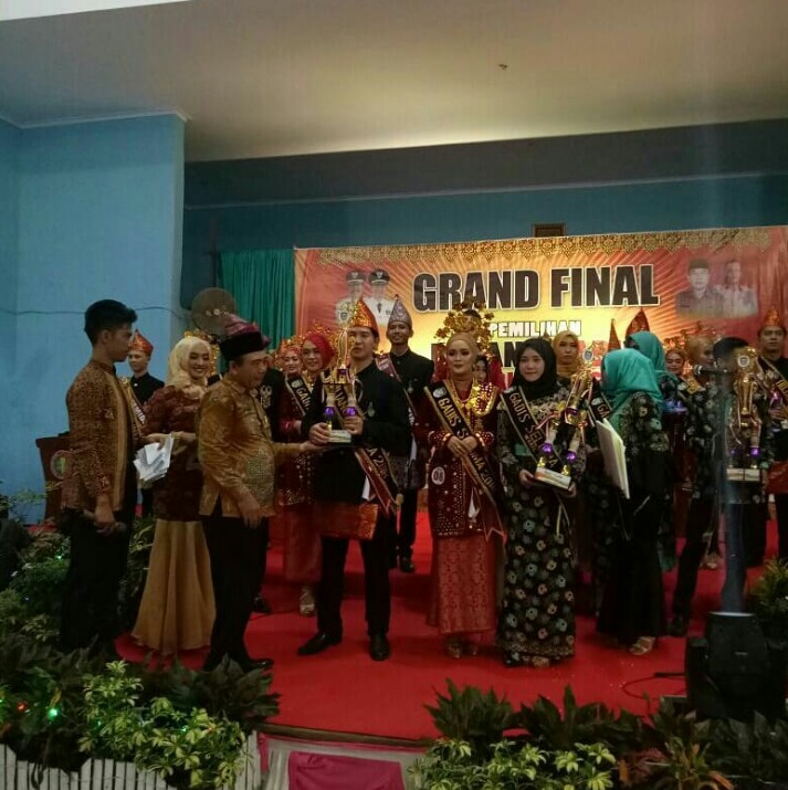 Tampak peserta Bujang Gadis Kabupaten Seluma Tahun 2018