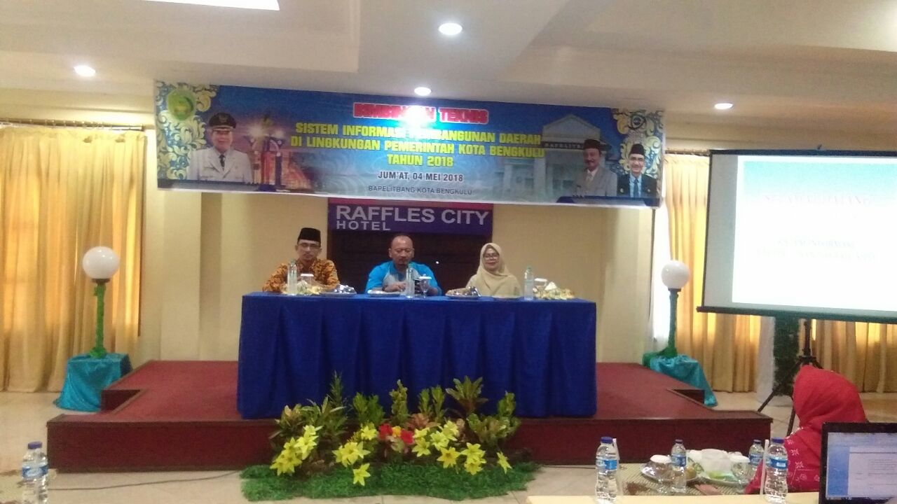 Badan Perencanaan dan Penelitian Kota Bengkulu lakukan Bimbingan Teknis