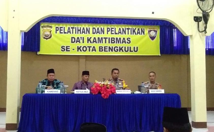 Pelatihan dan Pelantikan Da'i Kamtibnas
