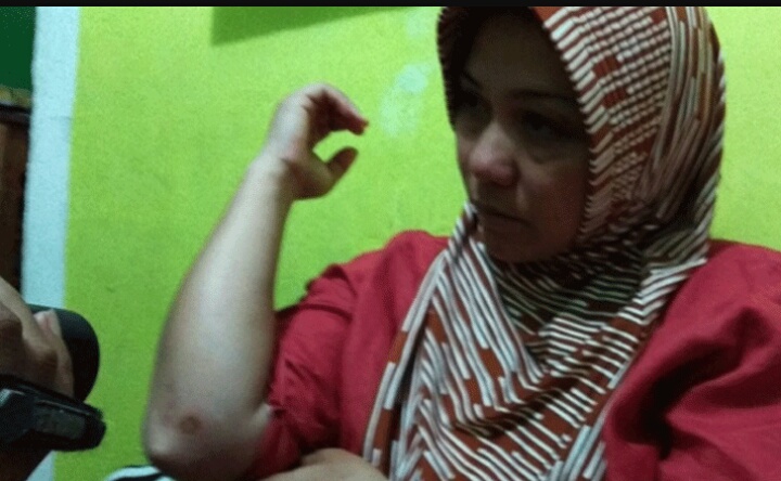 Korban Yuli Setiawati dan suami korban Muhammad Rozalli