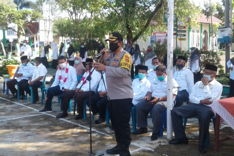 Kapolres Bireuen Imbau Satuan Pendidikan Jaga 4M