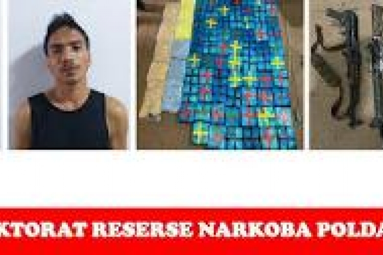 Ciduk Jaringan Narkotika Polda Sumut Sita AK47 