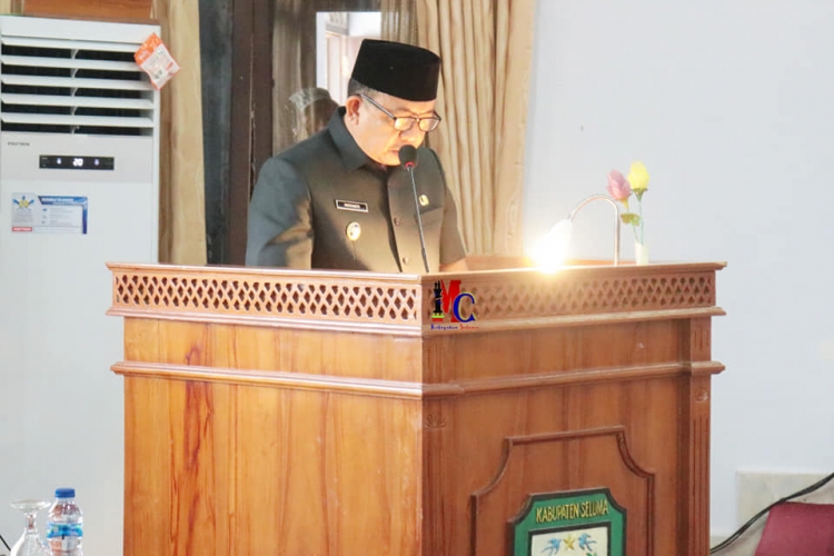 Jawaban Eksekutif Atas Pandangan Umum Fraksi Terhadap Empat Raperda Kabupaten Seluma Tahun 2021-2026.