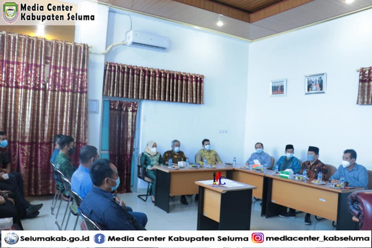 Rapat Koordinasi Dan Serah Terima Jabatan TJSLP Kabupaten Seluma Periode 2021-2024
