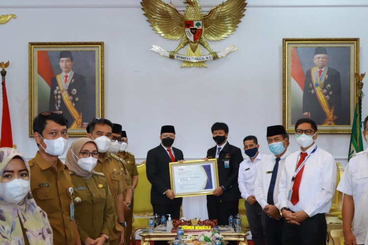 Terima Penghargaan BPKP Gubernur Rohidin Tingkatkan Pengawasan