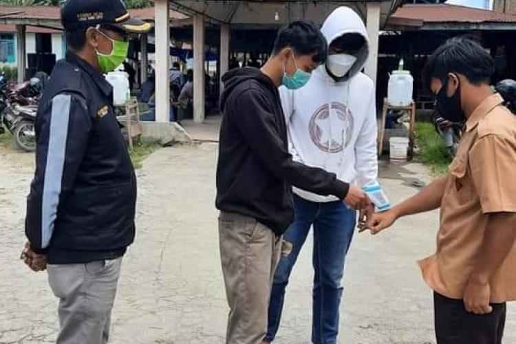 Lurah Gung Leto Sosialisasikan SE Bupati Karo Nomor 58 Tahun 2021
