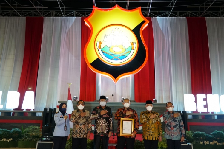 Hadiri Peresmian Gubernur Rohidin : Logo Akan Menguatkan Kehadiran Polda Bengkulu di Masyarakat
