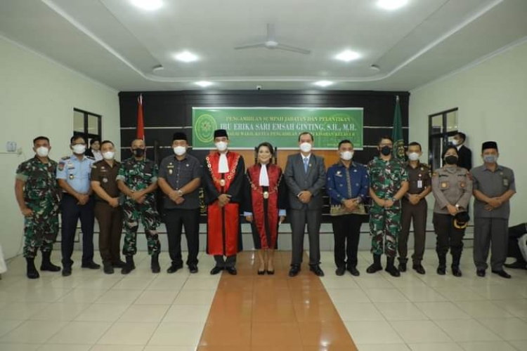 Wakil Ketua Pengadilan Negeri Kisaran Dilantik 