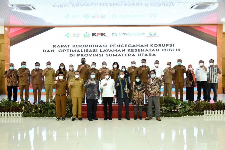 Alokasi Anggaran Cukup Besar Di Dinkes Gubsu Gandeng KPK Cegah Peluang Korupsi