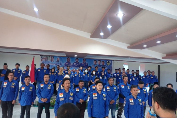 Kelvin Raya Ketaren Resmi Jabat Ketua KNPI Karo Periode 2022-2025