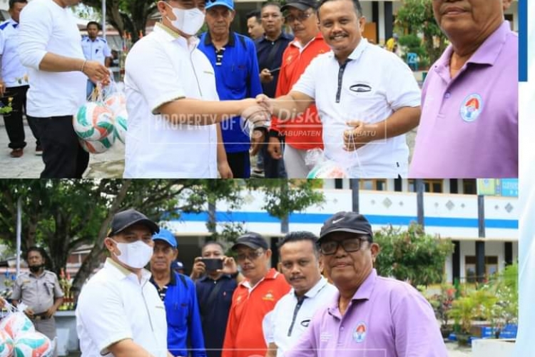 Bupati Labuhanbatu Buka Kejuaraan Bola Voli Antar Pelajar SLTA