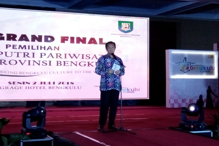 Kadis Pariwisata Provinsi Bengkulu Yudi Satria