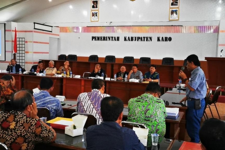 ICK Gelar Diskusi dan Dialog Dengan Pemkab Karo
