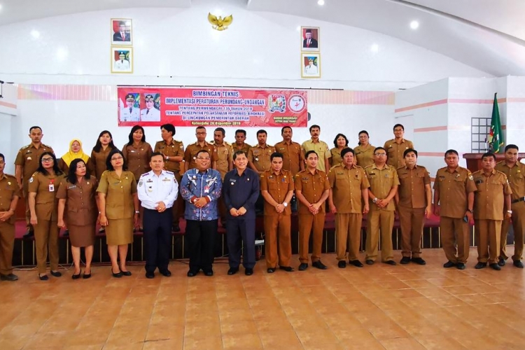 Bupati Karo Buka Bimtek Reformasi Birokrasi  