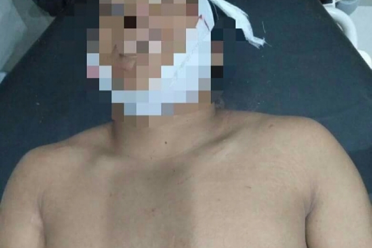 Korban Terbaring di Rumah Sakit