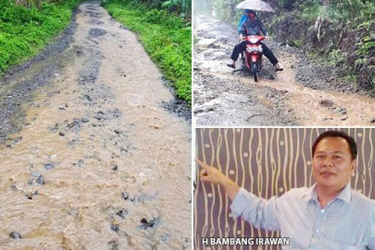 Jalan Batu Layang Memprihatinkan,Pemerintah Jangan Diam