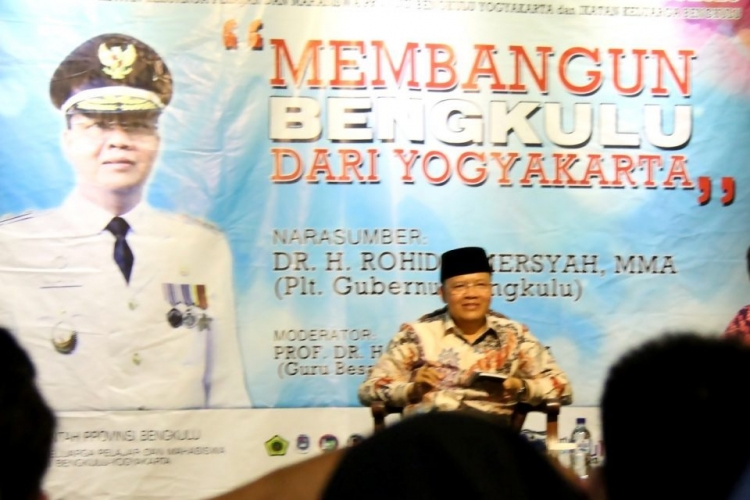 Pelajar dan Mahasiswa Asal Bumi Raflesia Serukan Bangun Bengkulu dari Jogja