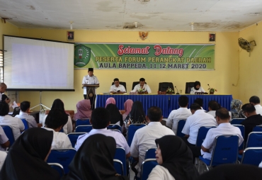 Wakil Walikota Buka Forum OPD Sidimpuan
