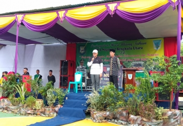 HUT SMAN 12 BU Gubernur Rohidin Ajak Tingkatkan Kreativitas dan Prestasi