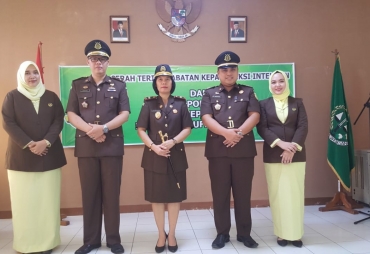 Kejari  Gelar Pisah Sambut Kasi Inteljen