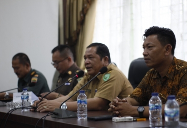 Bahas Satgas Antisipasi Coronavirus Pemkot Padangsidimpuan Gelar Ratas