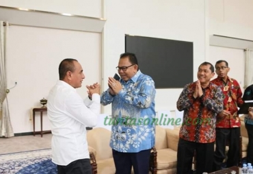 Gubernur Beraudiensi Bersama Ketua DPRD Provinsi Sumut 