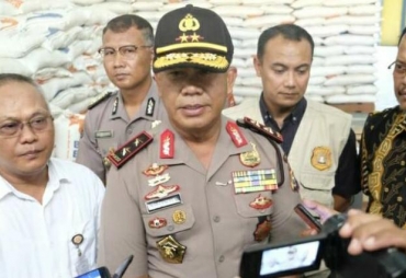 Jalin Kordinasi Terkait Pangan Kapolda Tinjau Gudang Bulog