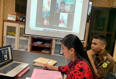 Antisipasi Corona Kejari Terima Pelimpahan Via Videoconference